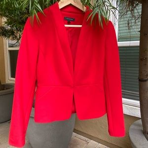 Ann Taylor red work blazer